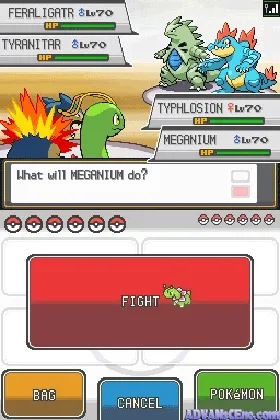 Pokemon - Silberne Edition SoulSilver (Germany) screen shot game playing